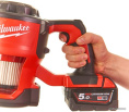 Пылесос Milwaukee M18 CV (4933459204) (профессиональный, питание: аккумулятор, сухая уборка, тип пылесборника: контейнер, объем пылесборника: 2.5 л, фильтр тонкой очистки)