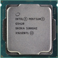 Процессор Intel Pentium G5420 OEM Coffee Lake, 14nm, C2/T4, Base 3,80GHz, UHD 610, L3 4Mb, TDP 54W, S1151 CM8068403360113