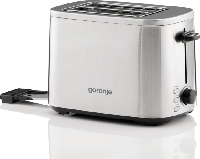 Тостер Gorenje T800DS 850Вт нержавеющая сталь