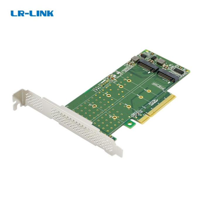 Адаптер для SSD LR-LINK LRNV95N8 PCIe x8 to 2-Port M.2 NVMe Adapter