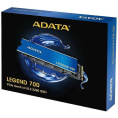Накопитель SSD A-Data PCIe 3.0 x4 256GB ALEG-700-256GCS Legend 700 M.2 2280