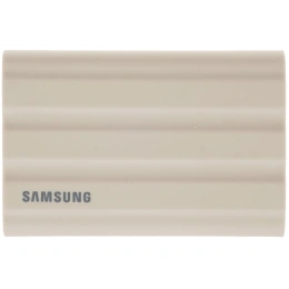 Внешний накопитель Samsung T7 Shield 1TB MU-PE1T0K/WW (бежевый), USB-C, запись - 1000МБ/с, чтение - 1050МБ/с