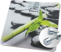 Весы напольные Sakura SA-5072S бамбук