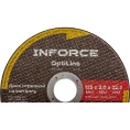 Диск отрезной по металлу OptiLine (125x2.0x22.2 мм) Inforce INB12520