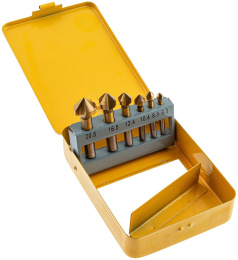 Набор оснастки Denzel 72313 по металлу 6пред. для дрелей