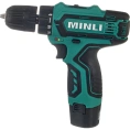 Аккумуляторная дрель-шуруповерт MINLI 10mm 22N.m Li-ion 12Vx2 DC102.2