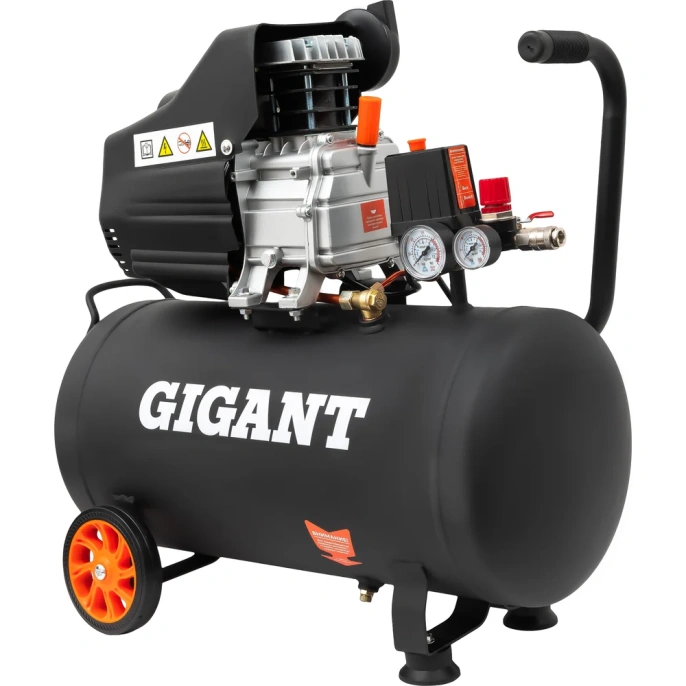 Поршневой масляный компрессор Gigant и набор пневмоинструмента LAS 50/1800K