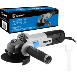 Углошлифовальная машина (УШМ) DEKO DKAG900 PRO, 125мм, 900 Вт 085-1054