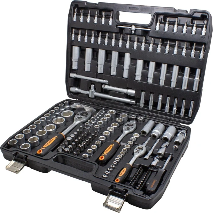Набор инструмента Partner 1/4", 1/2", 3/8" 6-гранные, 4-32 мм, 172 предмета PA-41723-5(7733)