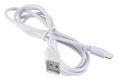 Кабель Digma LIGHT-1.2M-WH USB m -Lightning m 1.2м белый