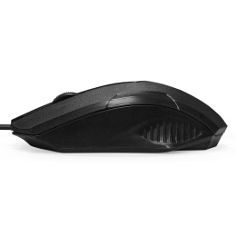 Мышь ExeGate Professional Standard SH-9025 USB, оптическая, 1000dpi, 3D, 3 кнопки и колесо прокрутки, длина кабеля 1,35м, черная, Color Box EX264096RUS