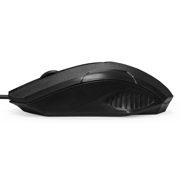 Мышь ExeGate Professional Standard SH-9025 USB, оптическая, 1000dpi, 3D, 3 кнопки и колесо прокрутки, длина кабеля 1,35м, черная, Color Box EX264096RUS