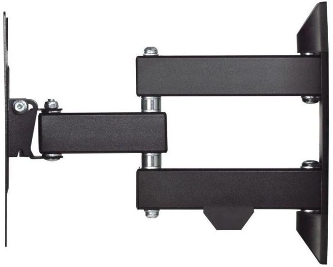 Кронштейн для телевизора Hama 00220822 черный 19"-48" макс.20кг настенный поворотно-выдвижной и наклонный