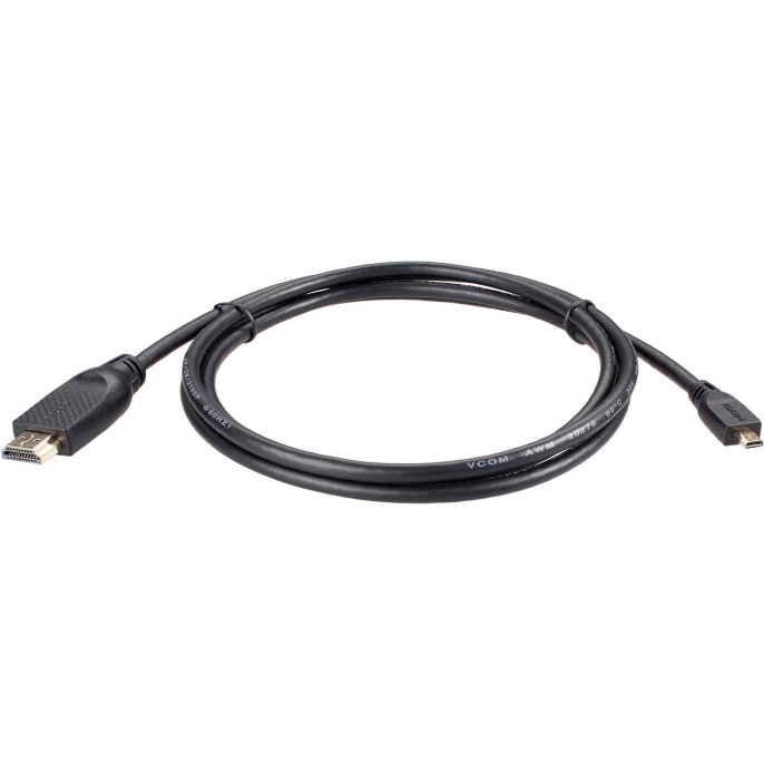 Кабель HDMI-19M --MicroHDMI-19M ver 2.0 1.8m, медь, VCOM CG587-1.8M _1