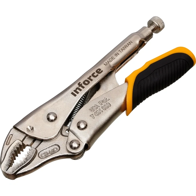 Зажимные клещи 175мм Inforce 06-03-01