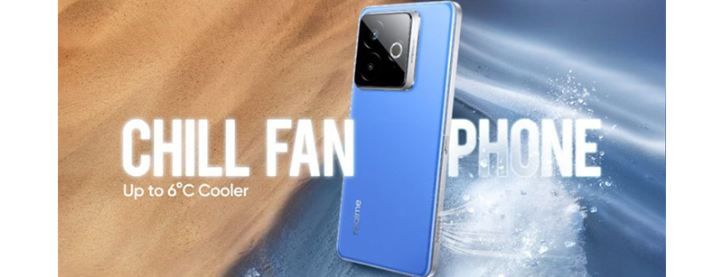 Представлен смартфон realme со встроенным мини-кондиционером