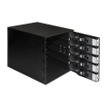 Корзина для HDD ExeGate HS535-12G (универсальная, на 5*3,5" SATA3/12G SAS HDD, занимает 3*5,25" отсека, RTL) EX289284RUS