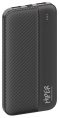 Внешний аккумулятор Power Bank HIPER SM10000, 10000мAч, черный [sm10000 black]