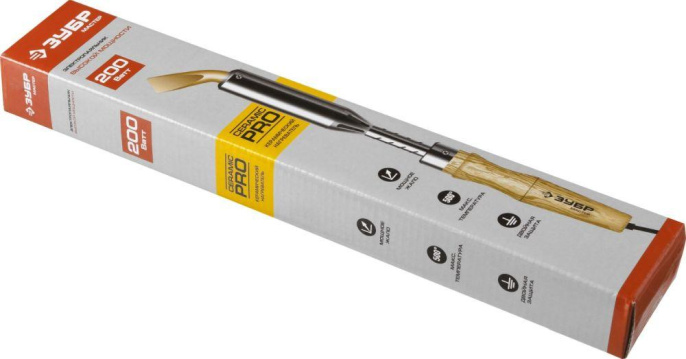 Паяльник Зубр 55303-200,  электрический,  200Вт