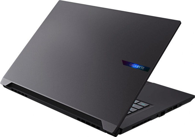 Ноутбук Gigabyte Aero X16 1VH Ryzen AI 7 350 16Gb SSD512Gb NVIDIA GeForce RTX 5060 8Gb 16" IPS QHD+ 2560x1600 без ОС black WiFi BT Cam 1VH93KZC93AD
