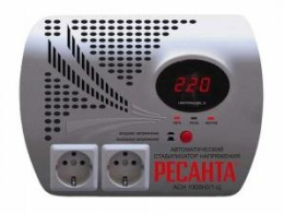 Стабилизатор напряжения Ресанта АСН-1000 Н2/1-Ц, серый [63/6/13]