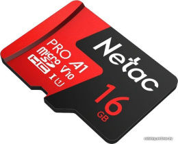 Флеш карта microSDHC 16GB Netac NT02P500PRO-016G-S P500 Extreme Pro V10 A1 w/o adapter