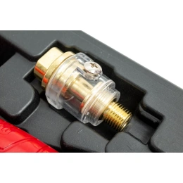 Ударный пневмогайковерт (880 Нм; 1/2"; кейс) Gigant Professional PW 880RKS + набор головок