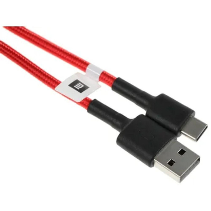 USB-кабель XIAOMI Mi Braided USB Type-C Cable SJX10ZM 100см красный
