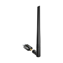 Адаптер Wi-Fi/ 1300Mbps High Gain Wi-Fi USB 3.0 Adapter, 802.11ac/a/b/g/n, 867Mbps at 5GHz + 400Mbps at 2.4GHz, 1 high gain detachable antenna, USB 3.0 WU1400