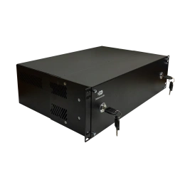 Управляемый USB over IP концентратор DistKontrolUSB-48 с 48 портами USB с 2 блоками питания / Ethernet 2 x 10/100/1000 Mb / Защитный модуль с замком