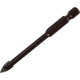 Сверло по стеклу, керамике и керамограниту 6 мм РОСОМАХА 720006