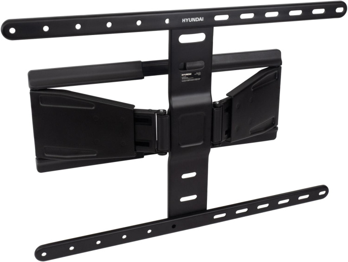 Кронштейн для телевизора Hyundai SL-F1 черный 43"-90" макс.50кг настенный поворотно-выдвижной и наклонный (HMS90FD350BK16)