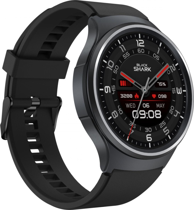 Смарт-часы BLACK SHARK BS-W2404 A3 , 46мм, 1.53", черный