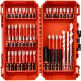 Биты Milwaukee SHOCKWAVE GEN III набор 48 предметов в пласт. кейсе 4932492005