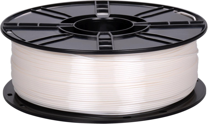 Пластик Cactus CS-3D-PLA-1KG-S-WHITE PLA SILK/ 1.75мм/ 1кг/ 326м/ белый