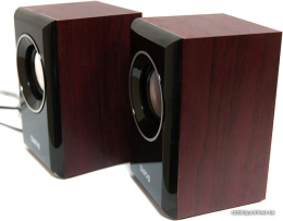 Dialog Stride AST-15UP CHERRY - акустические колонки 2.0, 6W RMS, вишневые, питание от USB