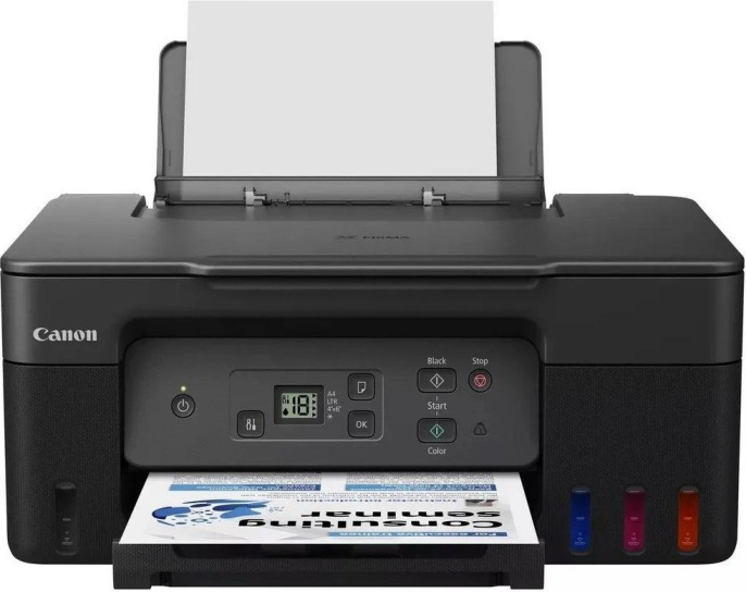 МФУ струйное Canon Pixma G2470 цветная печать, A4, с СНПЧ, черный [5804c009]
