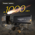 512ГБ Внешний диск SSD Patriot Transporter PTP512GPEC, USB-C, запись - 1000МБ/с, чтение - 1000МБ/с, черный
