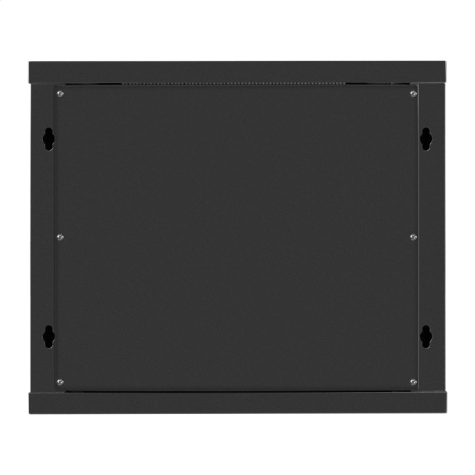 Шкаф телекоммуникационный 19" настенный 9U ExeGate EC-WM-9U.450.M.BLACK (19”, 9U, 600x450x500mm (ШхГхВ), передняя дверь металл, съемные боковые панели, пыле- и влагозащита IP23, черный RAL 9004) EX298619RUS