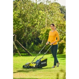 Газонокосилка Ryobi ONE+ 33cm; 1x аккумулятор 4.0Aч RLM18X33B40 5133004306