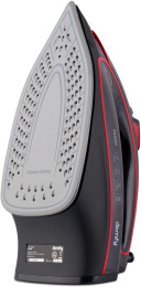 Утюг DOMFY DSC-EI606, с паровым ударом, 2600Вт, с автоотключением, черный и красный