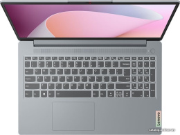 Ноутбук Lenovo IdeaPad Slim 3 15AMN8 82XQ00MBPS 15.6" 1920x1080, IPS, 60 Гц, AMD Ryzen 3 7320U, 8 ГБ LPDDR5, SSD 512 ГБ, без ОС, цвет крышки серый, аккумулятор 47 Вт·ч