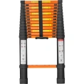 Лестница телескопическая алюминиевая односекционная ISMA 4.1 м,14 ступенек, max нагрузка 150 кг, вес 11.3 кг ISMA-UP410(56899)
