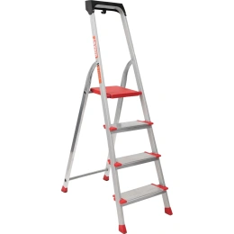 Стремянка Gigant анодированные боковины, 4 ступени, PROFI AAA-07
