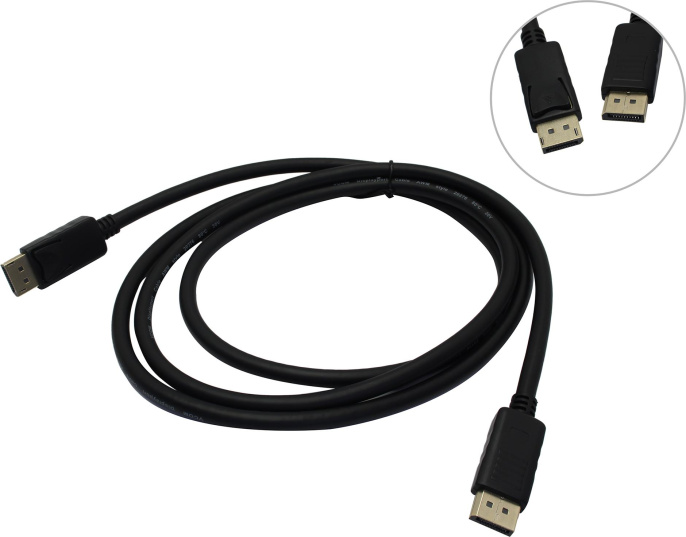 Кабель VCOM VHD6220 DisplayPort 1.8м