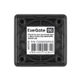 Решетка для вентилятора с фильтром 40x40 ExeGate EG-040PSFB (40x40 мм, пластиковая, квадратная, с пылевым фильтром, черная) EX295250RUS