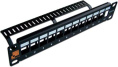 Патч-панель наборная 10, неэкранированная, 12 портов, 1U,  LANMASTER LAN-PP12OK-UTP/10