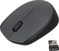Мышь беспроводная Logitech M170, радио, оптическая, USB, 1000dpi, серый и черный [910-004646]