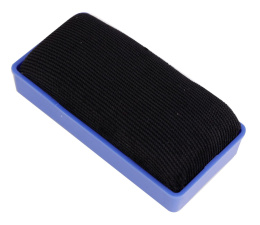 Стиратель Deli E7837 E7837 для досок ткань/пластик 11.2x5.5x4см ассорти магнитный