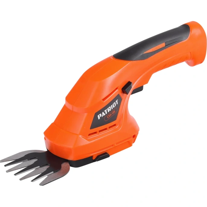 Ножницы-кусторез аккумуляторные Patriot CSH 136 3.6 В, лазерная заточка, ширина 80 мм, макс. 8 мм, акб 1.5 Ah 250203136